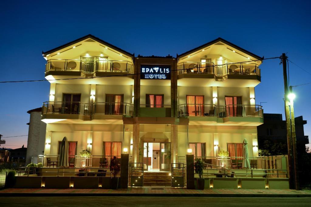 Hotel Epavlis Eleftheriadi Paralía Extérieur photo
